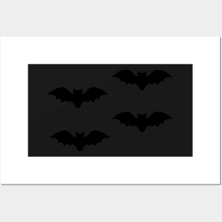 Bats Tile (Hot Pink) Posters and Art